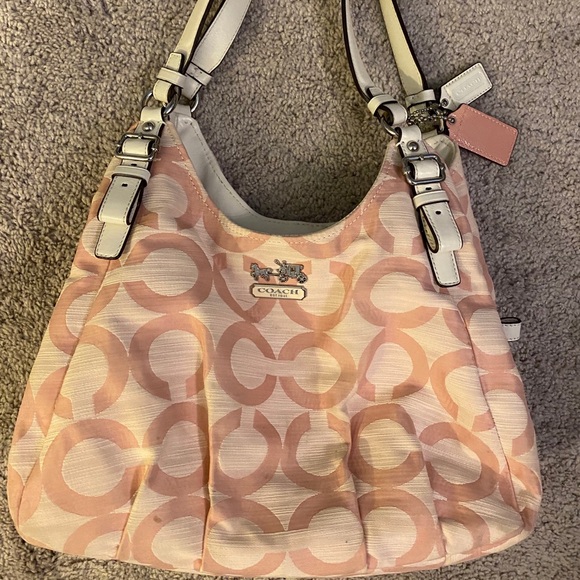 Coach Summer/Spring Pink Purse - Picture 2 of 5